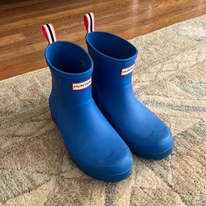 Blue Hunter Rain Boots Size 8/39